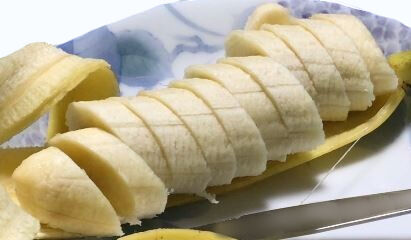 冷凍バナナ カット