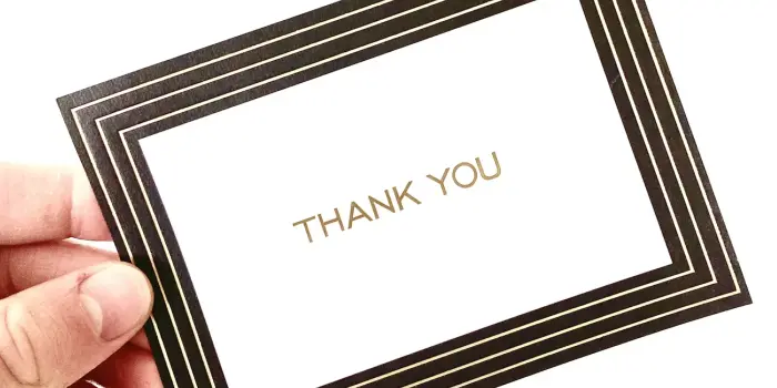 ありがとう メッセージカード