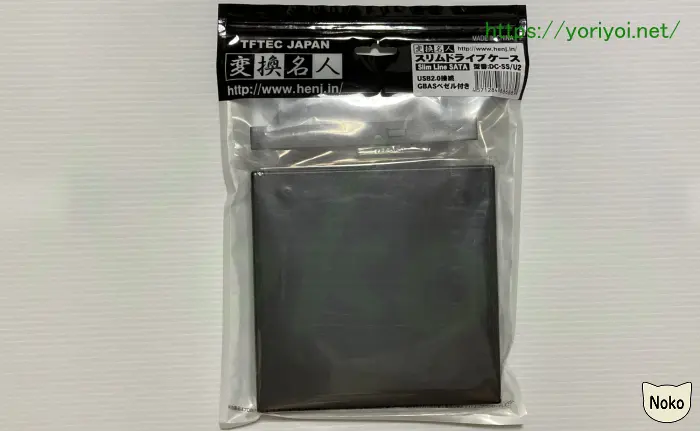 スリム光学ドライブケース TFTEC 変換名人 DC-SS/U2