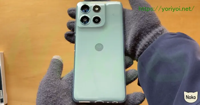 Motorola(モトローラ) スマホ motorola g66j 5G グレーミスト
